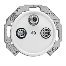 THPG R/TV-ANTENNUTTAG VIT DUROPLAST