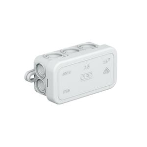 OBO A6 80X43X36MM IP55 KOPPLINGSDOSA GRÅ 