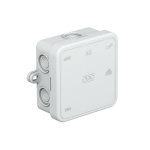 A8 75X75X36MM IP55 KOPPLINGSDOSA GRÅ