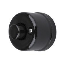 FND UTANPÅLIGGANDE LED DIMMER SVART PORSLIN