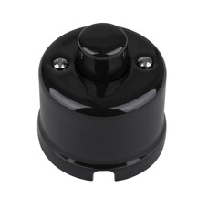 FND UTANPÅLIGGANDE LED DIMMER SVART PORSLIN