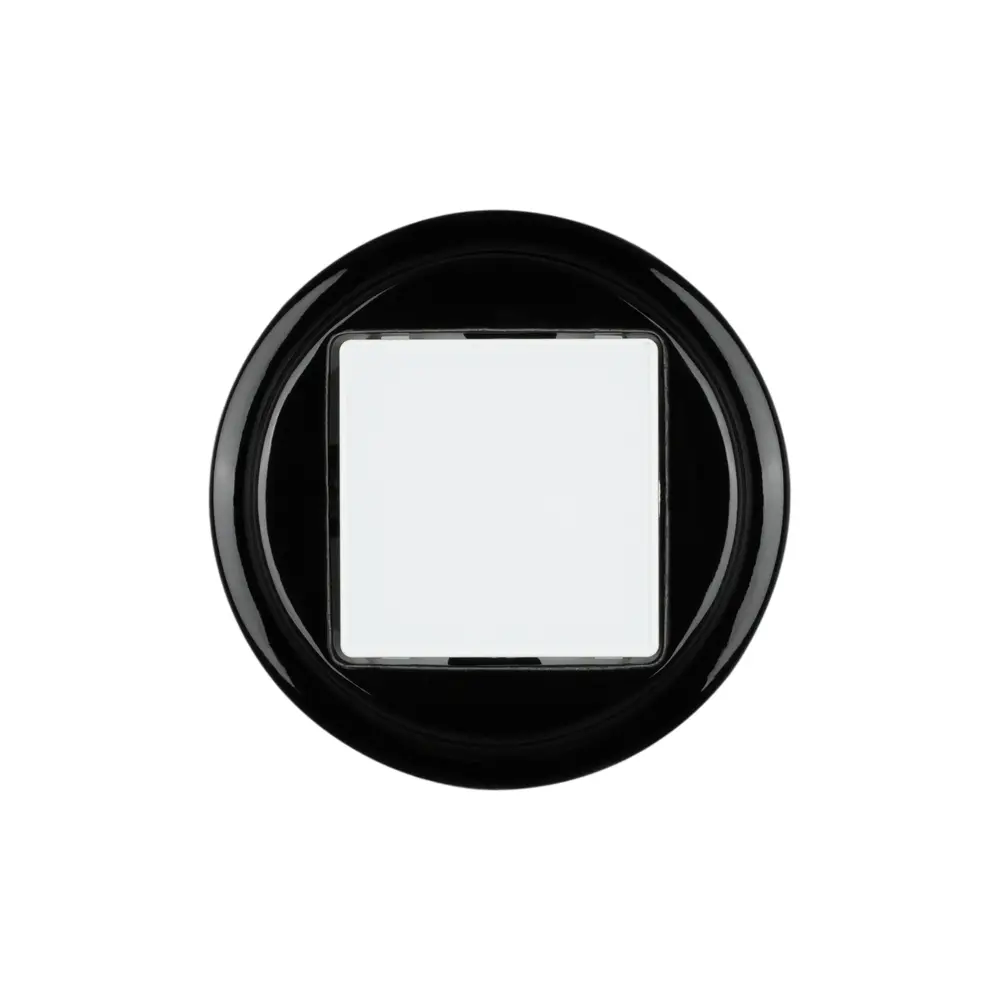 FND 55X55MM ADAPTER SVART PORSLIN