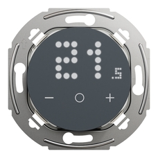 RENOVA UPPKOPPLAD TERMOSTAT, ELEKTRONISK, 16A, GOLV, RUM, KAN STYRAS VIA WISER BY SE-APPEN, ZIGBEE 3.0, SVART