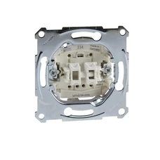 MERTEN ROLLER SHUT. PUSH-BUTTON INSRT 1 POLE, FLUSH-MNTD, 10 A, AC 250 V, SCREWL. TERM. (DELIVERY 1-3 WEEKS)
